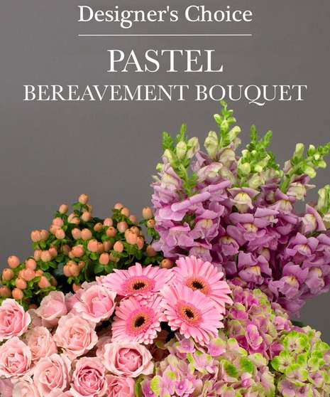 Pastel Bereavement Arrangement