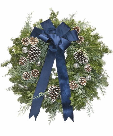 Winter Holiday Wreath